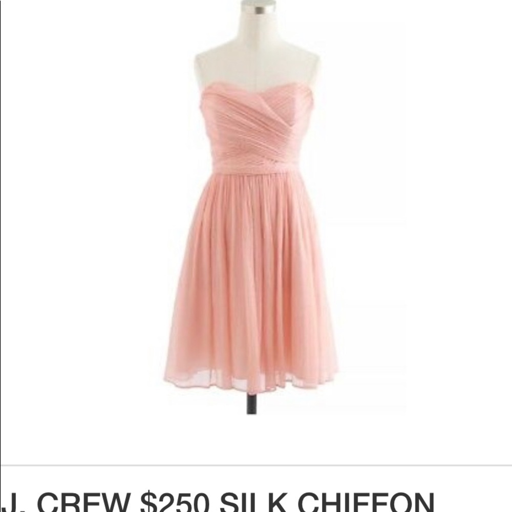 J crew silk Arabelle dress